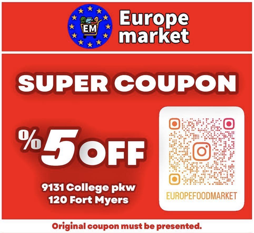Super Coupon 5% OFF